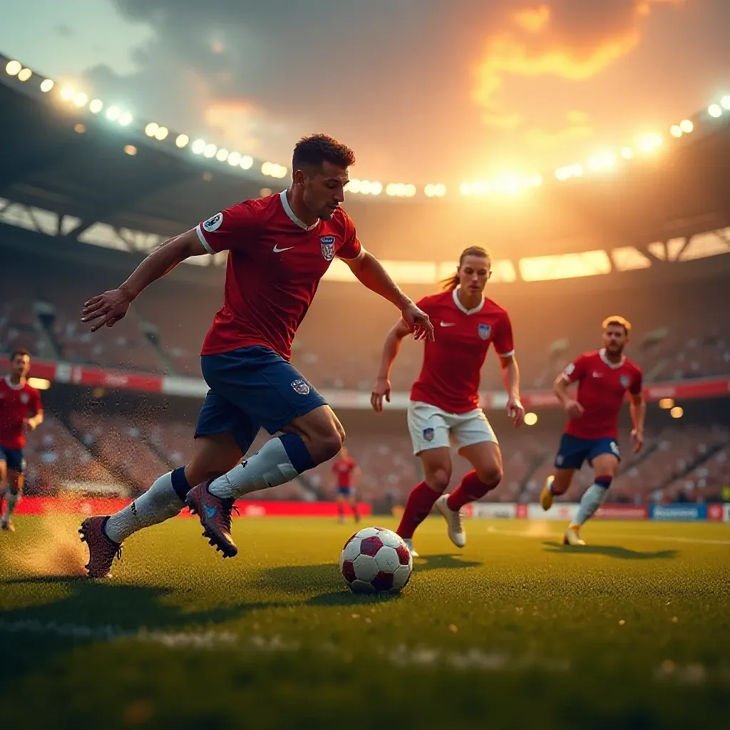 Sports Intensity Sunset
